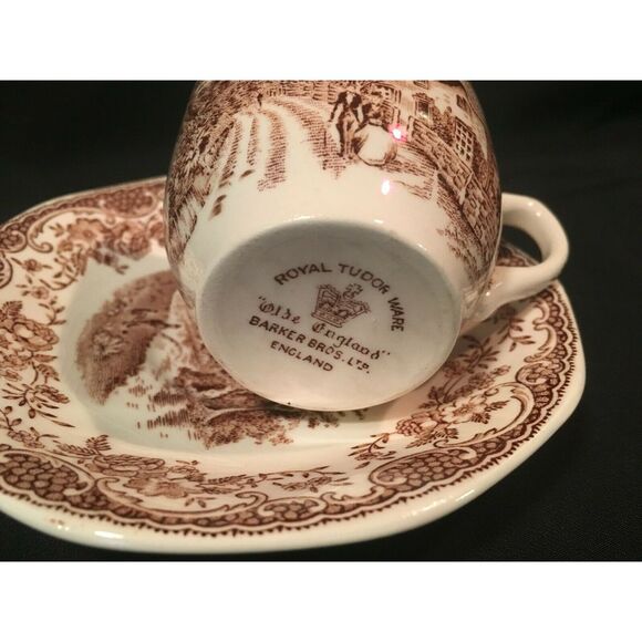 SALE Royal Tudor Olde England Demitasse Cup n Saucer - Picture 5 of 10